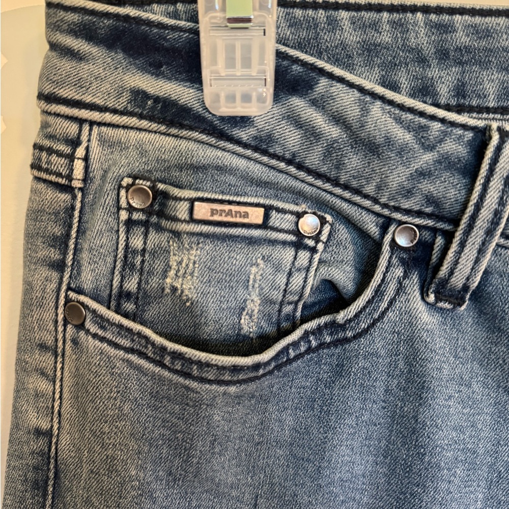 Prana Blue Jeans Classic Denim with Vintage Wash